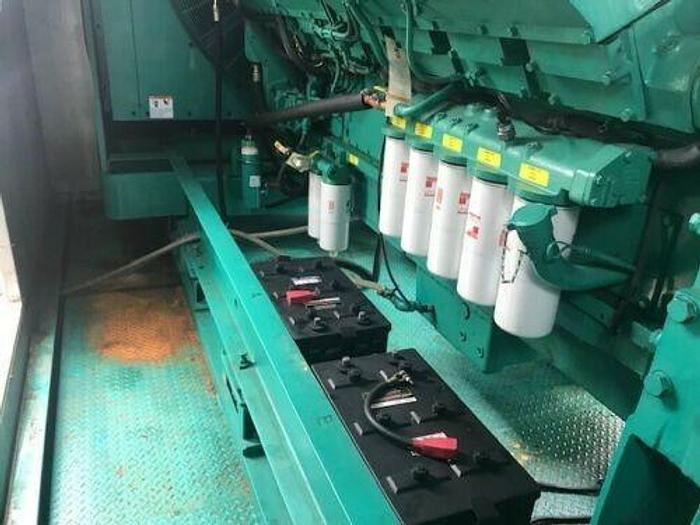 Used 1.5 MW 2001 Used Cummins KTA50-G9 Diesel Generator Set