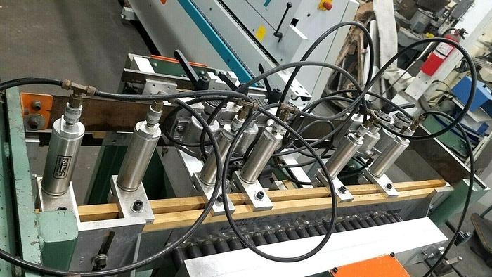 Used Ritter Model R46VH Multi Hole Bore Drill Woodworking Drilling Machine Cabinetry