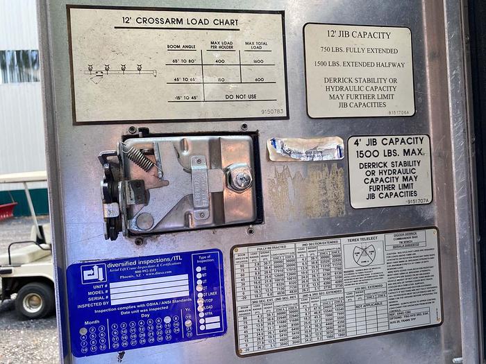 Used 2008 International 7600 Terex Commander 5045 Digger Derrick - M66848