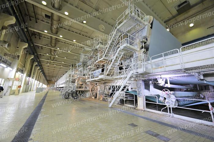 Gebraucht (PM4-88) - Paper Machine Fourdrinier Make Voith 6570 mm
