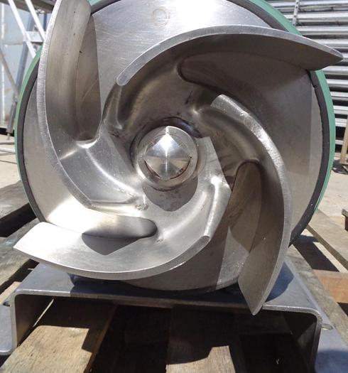 Used Pump, Centrif., 20/22 HP, S/st, 4" x 6", Sanitary, #S742772