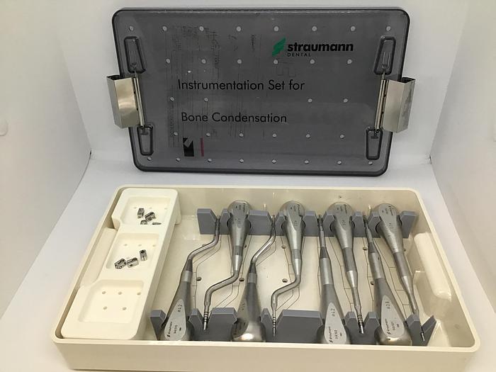 Used Straumann Osteotome instrument kit for bone condensation in case  040.500