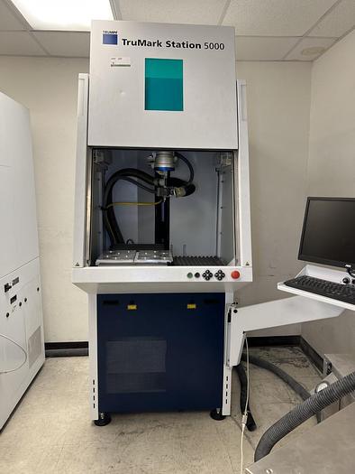 Used 2019 Trumpf TruMark Station 5000 Laser Marking System