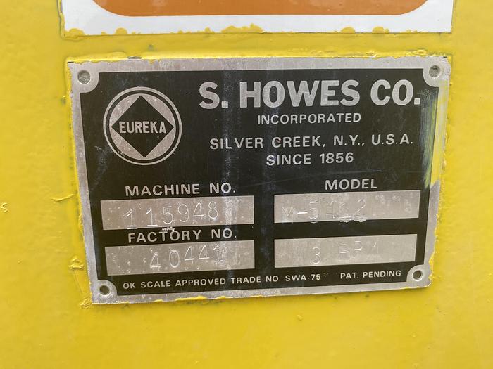 Used Used S. Howes Company Inc. approximately 100 cubic feet carbon steel Ribbon Mixer
