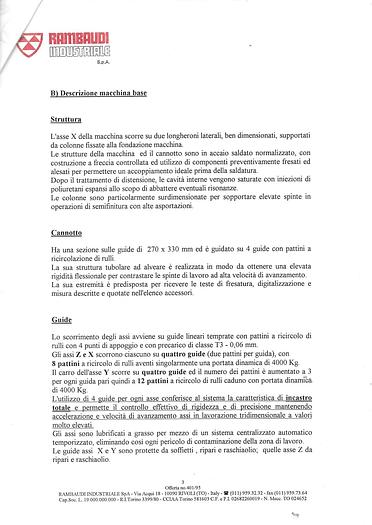 Usato Rambaudi Ramspeed