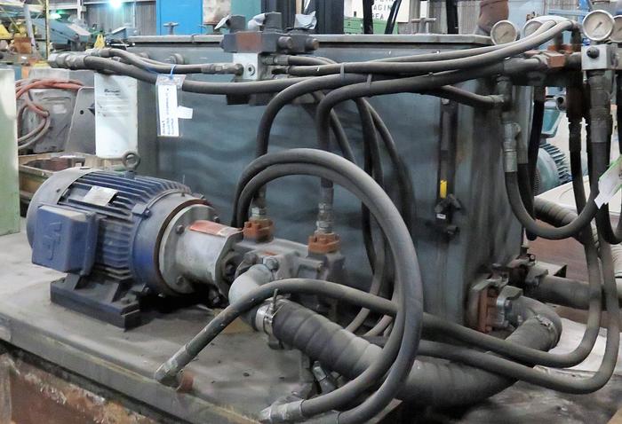 Used KLOSTER CONVEYOR HYDRAULIC DUMPER