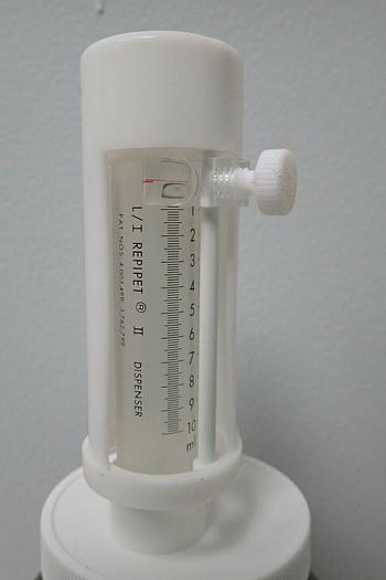 Used Barnstead Thermolyne Labindustries Repipet II 10.0ml 1250ml Capacity Dispenser