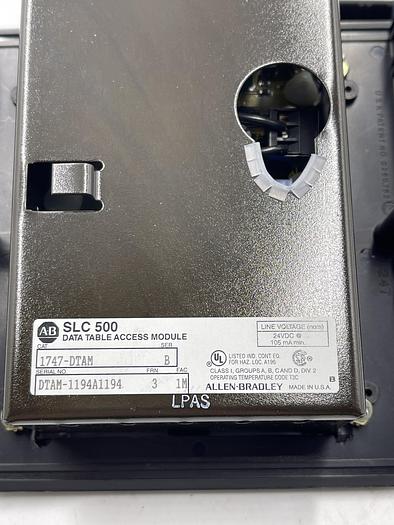 Used Allen-Bradley 1747-DTAM SerB FRN 3