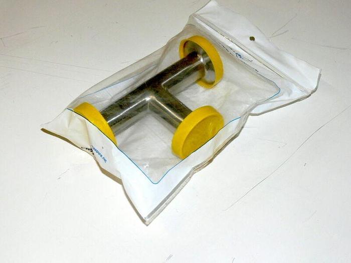 Used MaxPure TEG76L1.0-PL Stainless Steel Tee, 1" Ferrule T Pipe  Sanitary