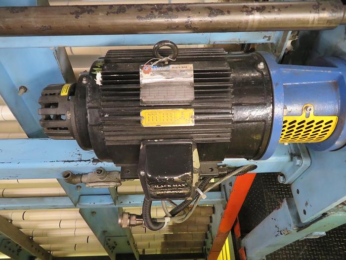 Used Complete Brampton Engineering 5L blown film line for Sale at Mark