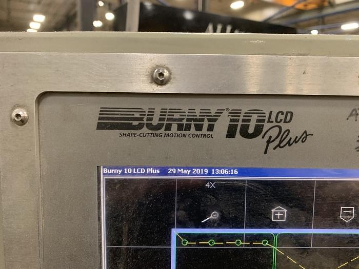 Used 2008 ALLTRA CORP. MODEL PG14-12 WJ, 120" X APPROX. 468" 2 HEAD GANTRY STYLE CNC WATER JET