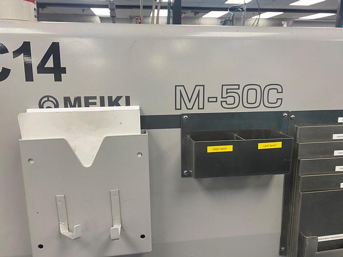 Used 1999 Meiki M-50C-AS-DM Injection Moulding Machine