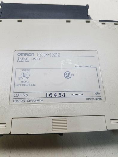 Used Omron Input Unit C200H-ID212