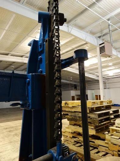 Used 55" USED CAMERON 10 TWO DRUM SLITTER REWINDER