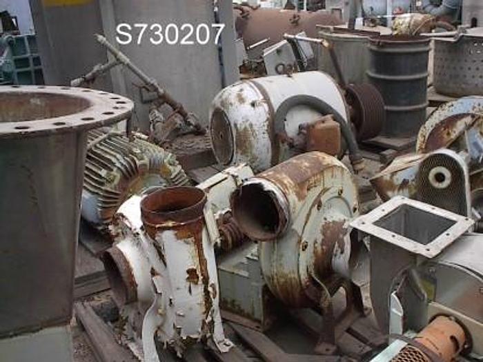 Used Blower, 3 HP, Centrifugal, General Electric, Mdl 9C1, (2) #S730207