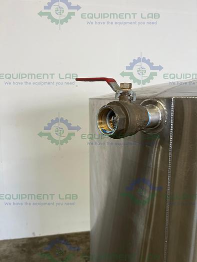 Used AAA Metal Fabrication  290 Gallon Jacketed Glycol Reservoir  Vessel