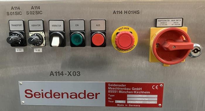 Used F 14713 D - Capsule Polishing Belt SEIDENADER PM 60