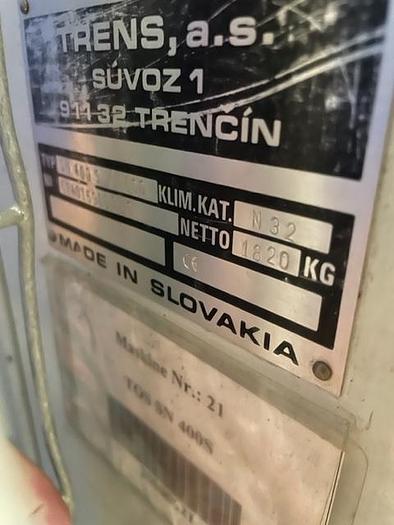 Used BRUGT DREJEBÆNK FABRIKAT TOS, MODEL SN 400 S