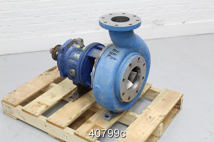 Used Goulds 3196 4x6x10h, SS Casing, 6 Vane SS Impeller #40799