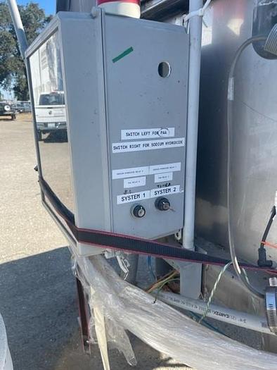 Used Double Hydrosieve Waste Water Screen System with Recovery Tank