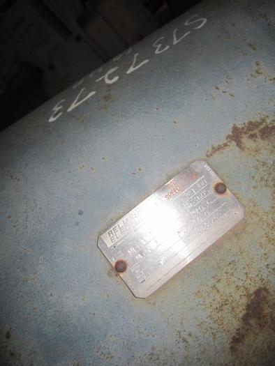 Used Motor, 10 HP, Reliance, Gearhead, 124.78 RPM Out, 230/460V #S737273