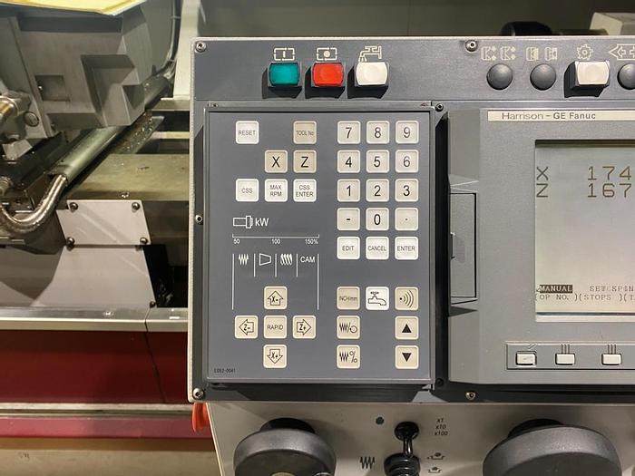 Used 1999 Harrison Alpha 460 S Plus Manual/CNC Lathe