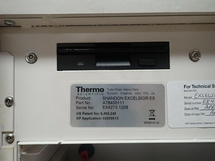 Used Thermo Scientific Shandon Excelsior ES Tissue Processor A78400111