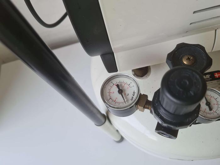 Used JunAir OF30225B Quiet Running Air Compressor for Sale in Wal...