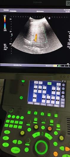 Gebraucht Toshiba PVT-375 Konvex Ultraschallsonde