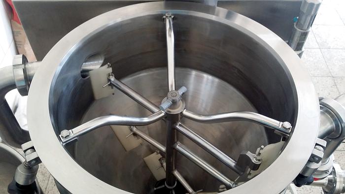 Used FRYMA KORUMA JACKETED VACUUM MIXING / PROCESSING VESSEL