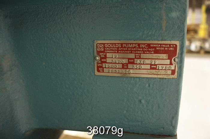 Unused Goulds 3405 Pump Casing, 6x8x22 #38079