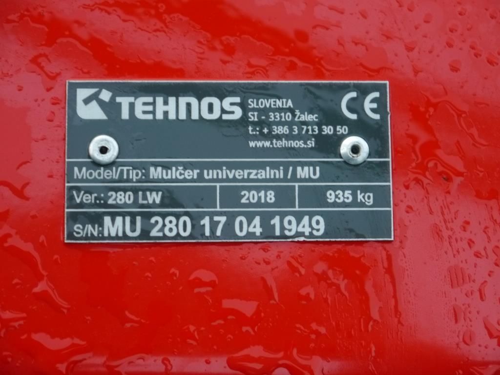 Used Tehnos 280 Flail Mower