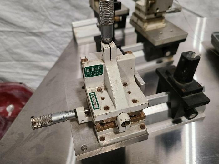 Used Line Tool Company Model ARH 3 Axis Linear Stage Micro Positioner all 3 1 Price