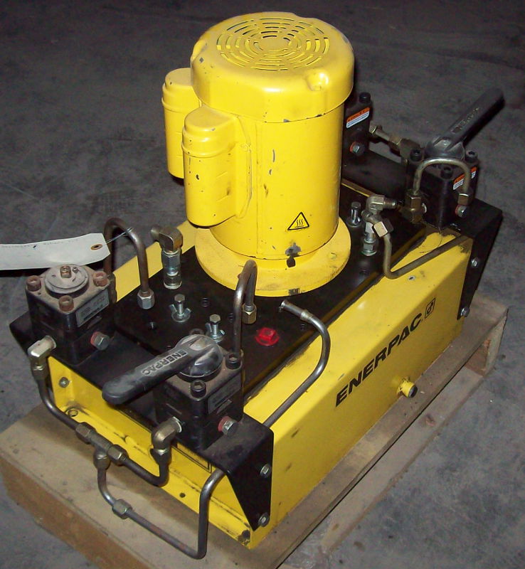 Used Enerpac Model GPER 5320WSNE100 Hydraulic Unit