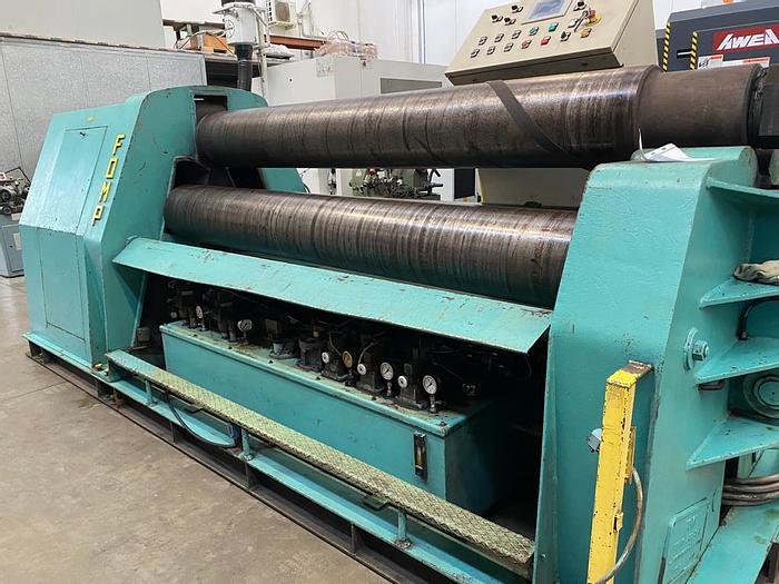 Used Fomp 3 Rolls Hydraulic Plate Bending Machine