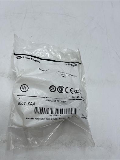 800T-XA4 Allen Bradley contact shallow block Ser. D