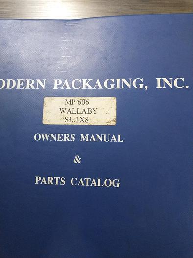 Used Modern Packaging Model MP 606 SL 1 x 8 Filling Machine