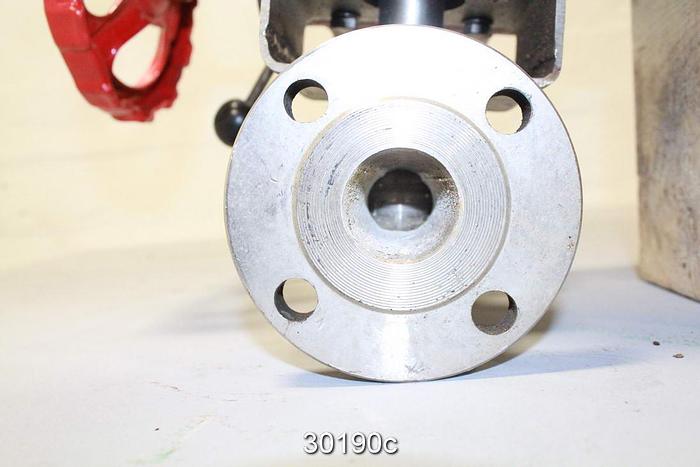 Used Marwin 1.5" Control Ball Valve (Stainless Steel) #30190