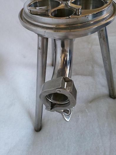 Überholt Durchlauffilter, Filtergehäuse, 3 ZW 2 Cuno, Edelstahl, gebraucht-Top