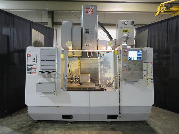 Used 2007 Haas VF-3YT/50 Vertical Machining Center