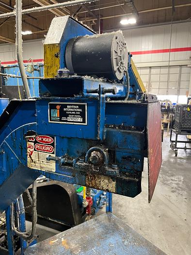 Used APEX 10 TON 30 INCH TABLE UP VERTICAL BROACHING MACHINE