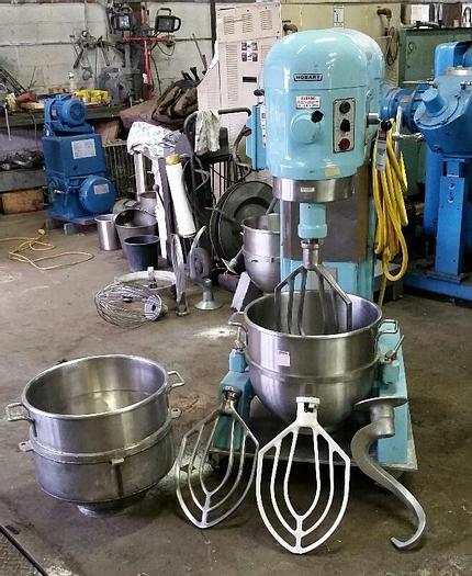 Used 60 QUART HOBART MIXER - MODEL H-600-T