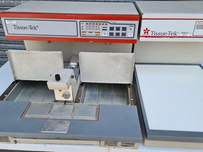 Used Tissue-Tek TEC 4715 Embedding centre with Cryo console Coldplate