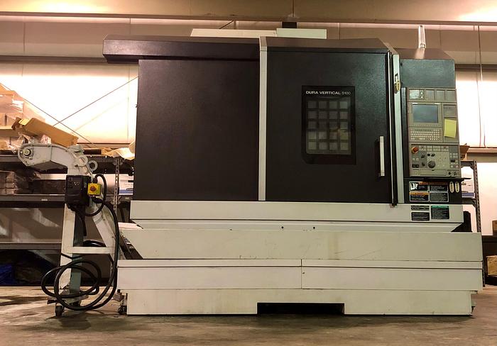 Used 2014 DMG Mori DV5100 4-Axis CNC Vertical Machining Center