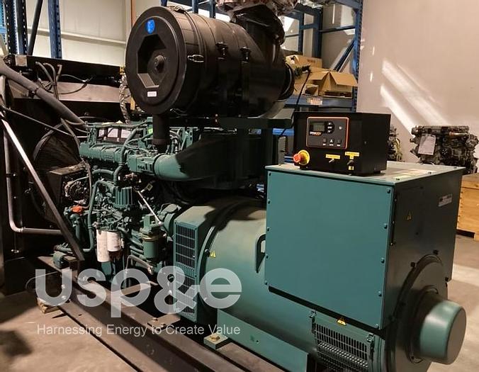 Used 0.55 MW 2019 New Volvo TAD 1673 16.1 L Diesel Generator Sets