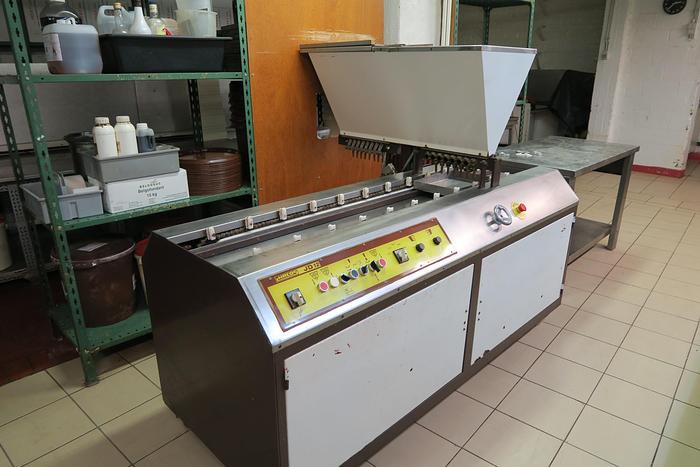 Used DEPOSITOR for chocolate centres