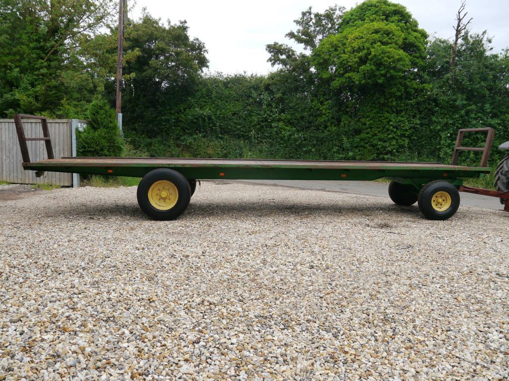 Used Bale Trailer