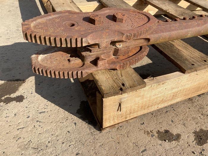 Used J H Williams Vulcan Superior 65" Chain Pipe Wrench