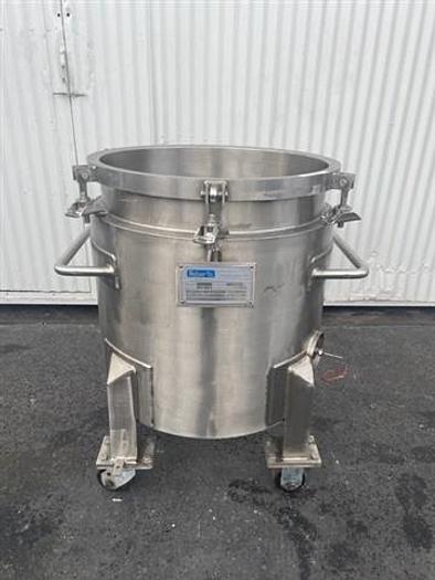 Used 40 GALLON ROBERTS MIX CAN - S/S - JACKETED - 24" X 24"