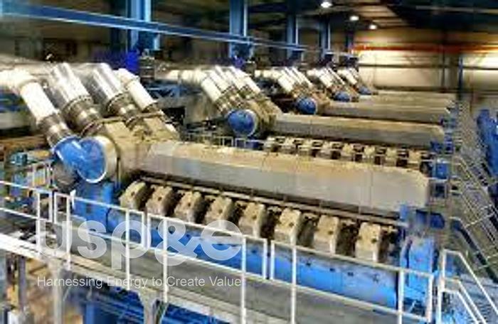 7 MW 2020 New Rolls Royce B32:40V16 HFO Generator